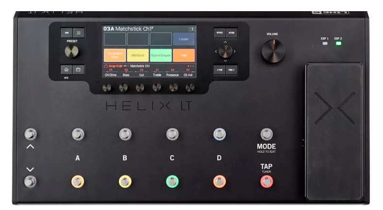 Line 6 Helix LT: обзор от Musicradar